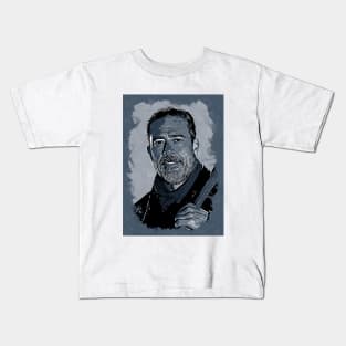 Negan Poster Art Kids T-Shirt